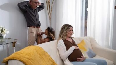 Pregnant party_ they give the spouse what his wifey won’t starring Armani Black, Jena Larose and Sarah Arabic